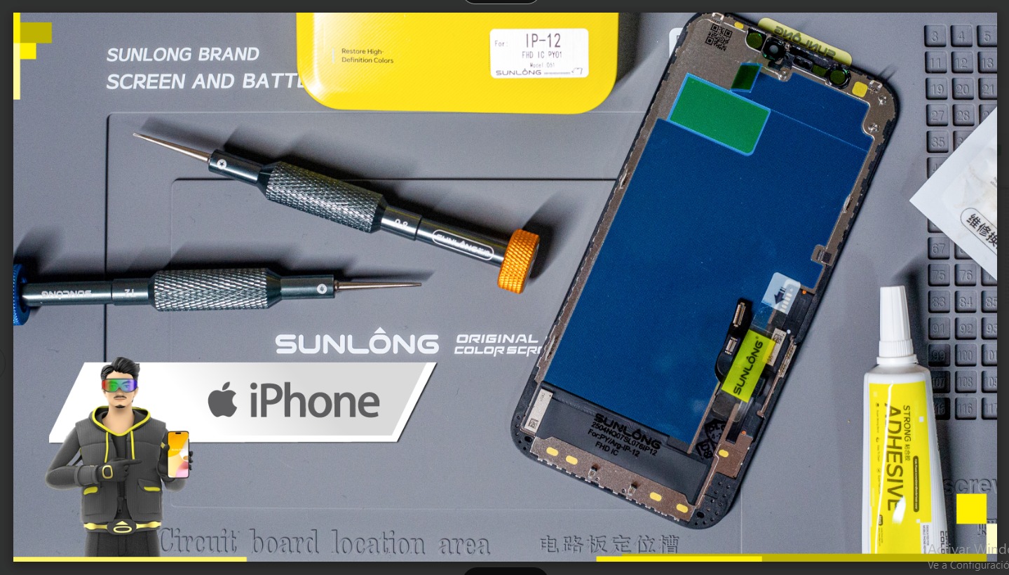 Sunlong iPhone - Pantalla y herramientas de reparación